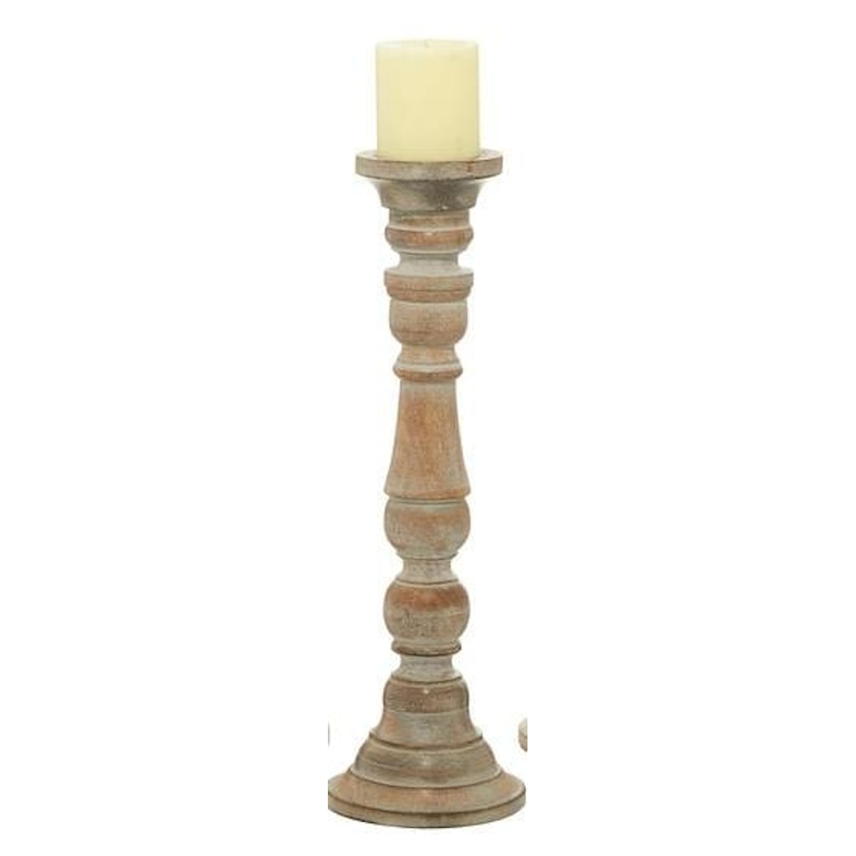 UMA Enterprises, Inc. Accessories Wood Candle Holder Small