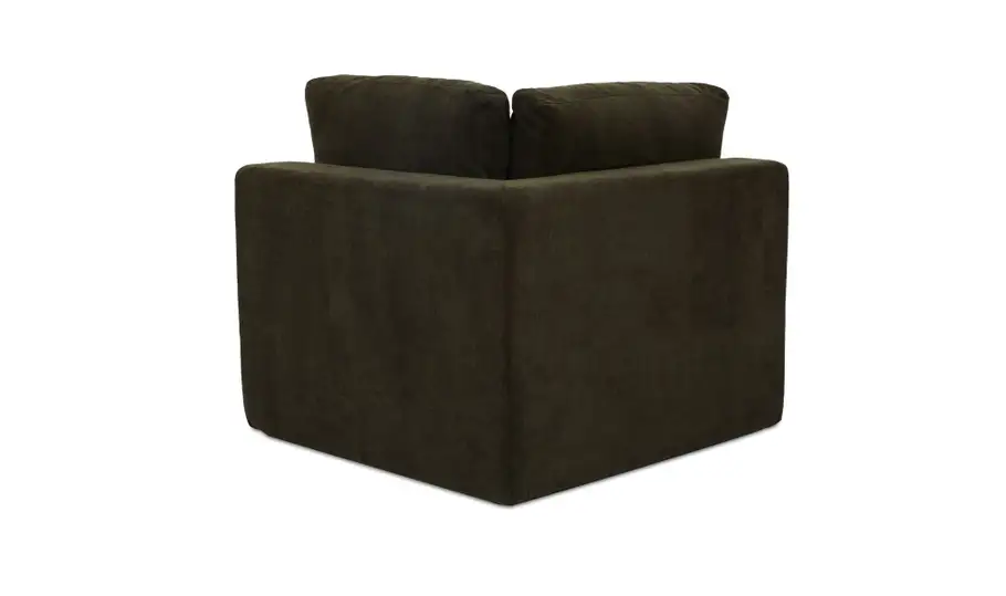 Corner Chair Dark Green