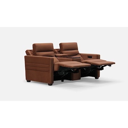 Reclining Loveseat with Console