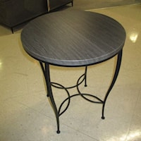 Grey end table