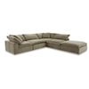 Moe's Home Collection Clay 5 Piece Sectional