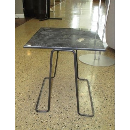 BLACK END TABLE