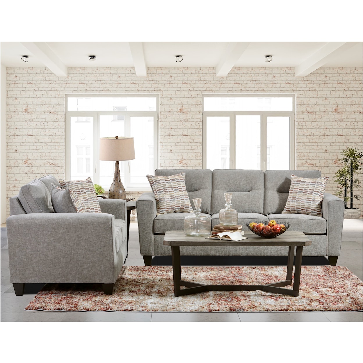 Fusion Furniture 6002 EVERLEIGH Sofa