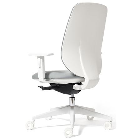 Skin White Office Chair