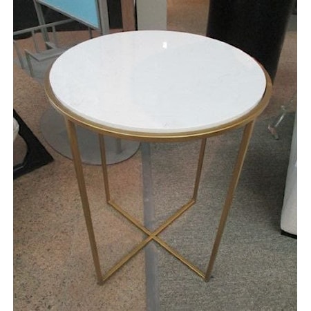 Gold Side Table