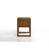 Donald Choi Canada Bloc Night Stand Walnut