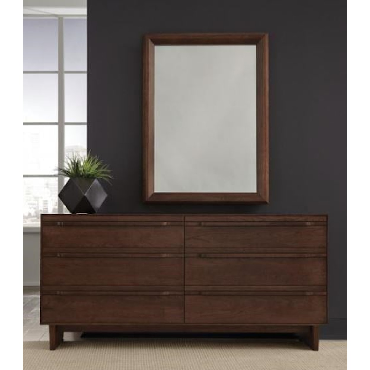 West Brothers CAMBER 6 Drawer Dresser