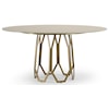 Trica Opal 60" Rd Opal Dining Table