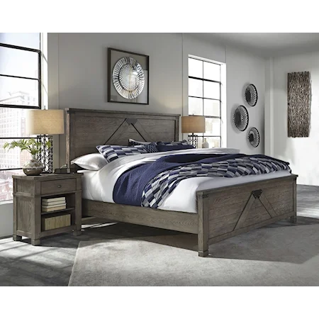 Queen Bed and Night stand Set