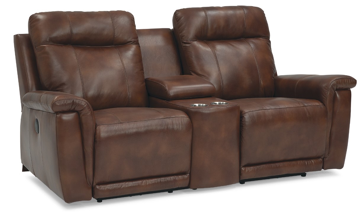 Power Loveseat with Console