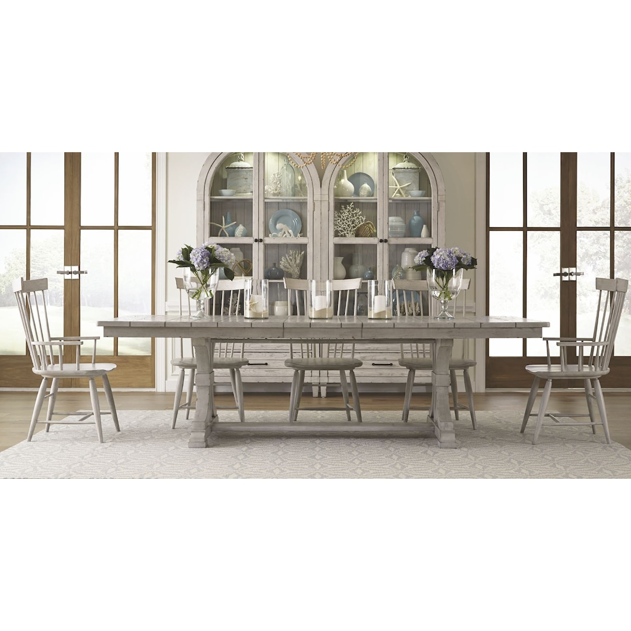 Legacy Classic Belhaven 12Pce Set -Table, 8Side&2 End Chairs, Buffet