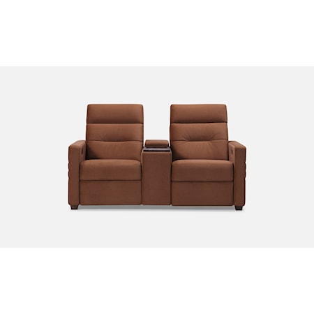 Reclining Loveseat with Console