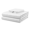 Hush Iced Sheets Queen - White