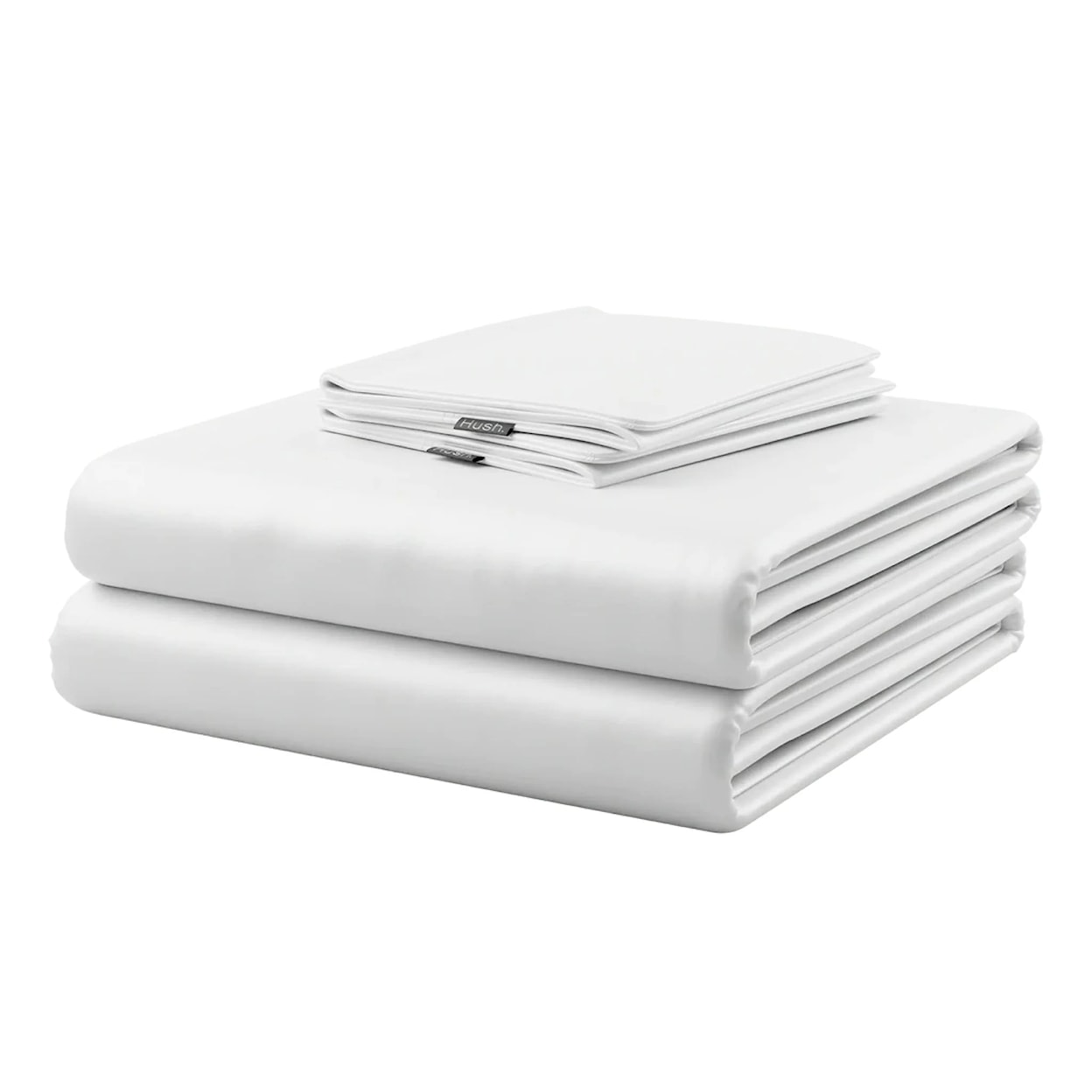 Hush Iced Sheets King - White