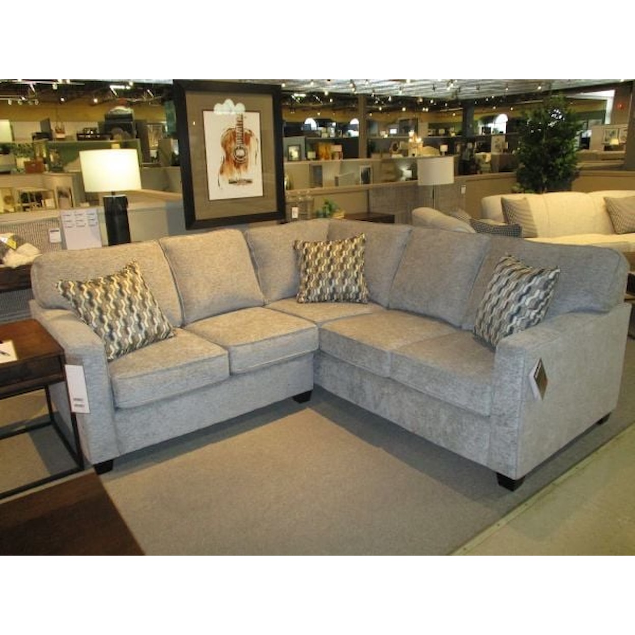 Decor-Rest 2541 2 Piece Sectional