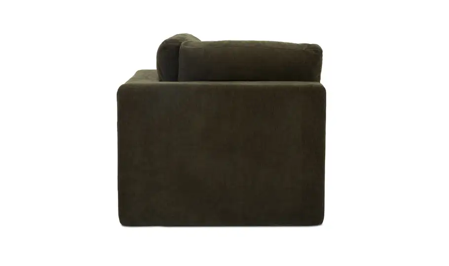 Corner Chair Dark Green
