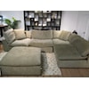 Moe's Home Collection Clay 5 Piece Sectional