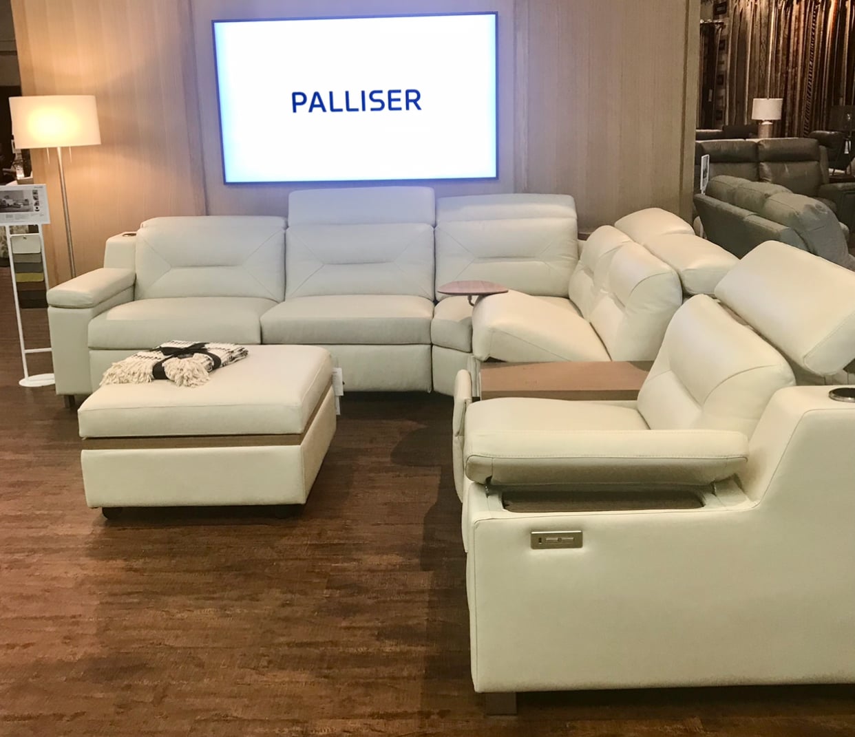 5 Piece Power Recline Sectional