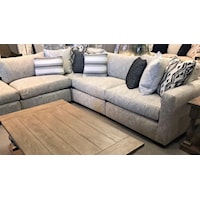 4 Pc Sectional & Ottoman Set