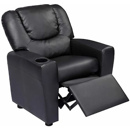 Kids Recliner Black