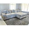 Phoenix Custom Furniture Biggie Dream Seating - Memory Foam - 2pc Sectional