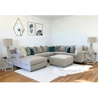 4pc Large Sectional LAF Chaise