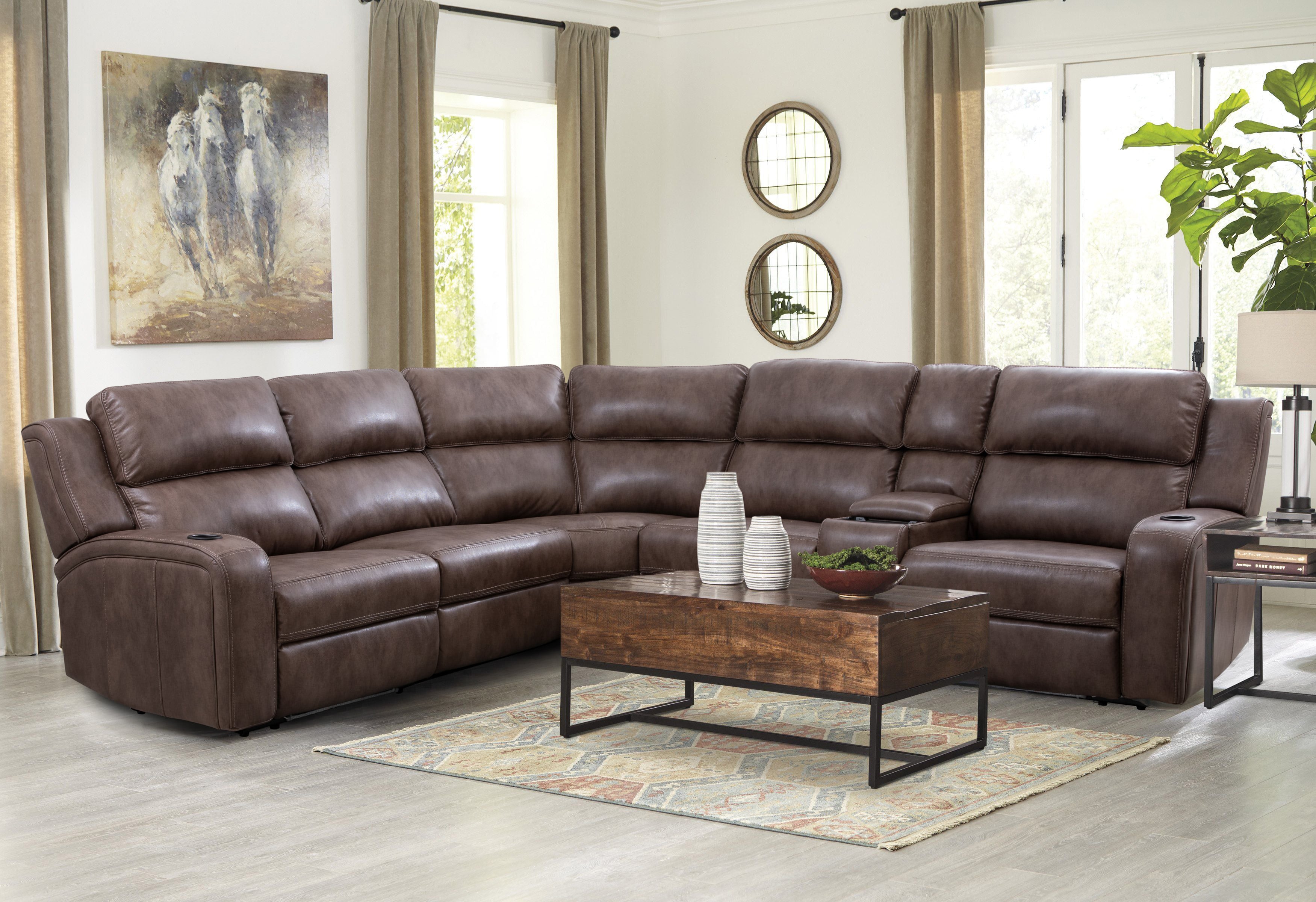 Power Reclining Sectional