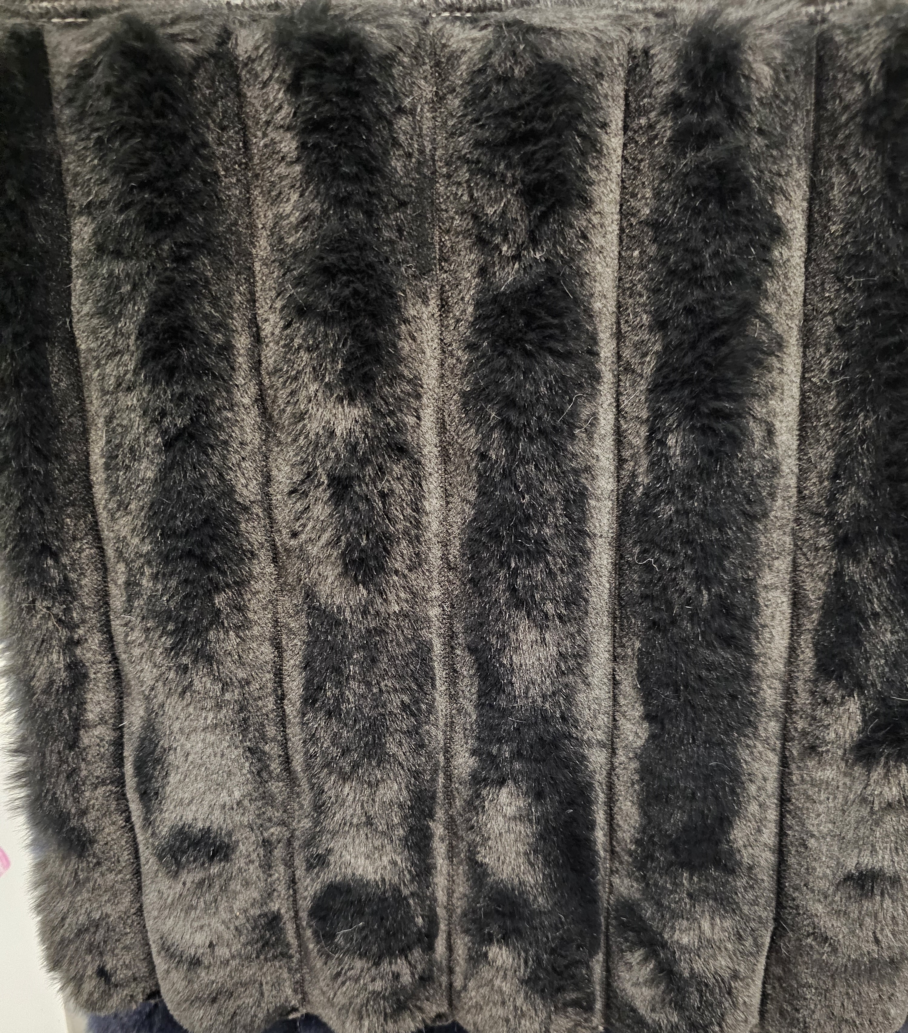 Phoenix Custom Furniture Biggie BIGGIE Double Chaise Mondo Gun Metal