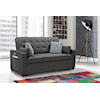 Exclusive William Modern Gray Fabric Sleeper Sofa