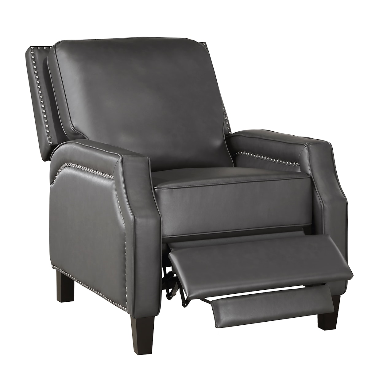 Homelegance Furniture Banks Collection Push Back Reclining Chair