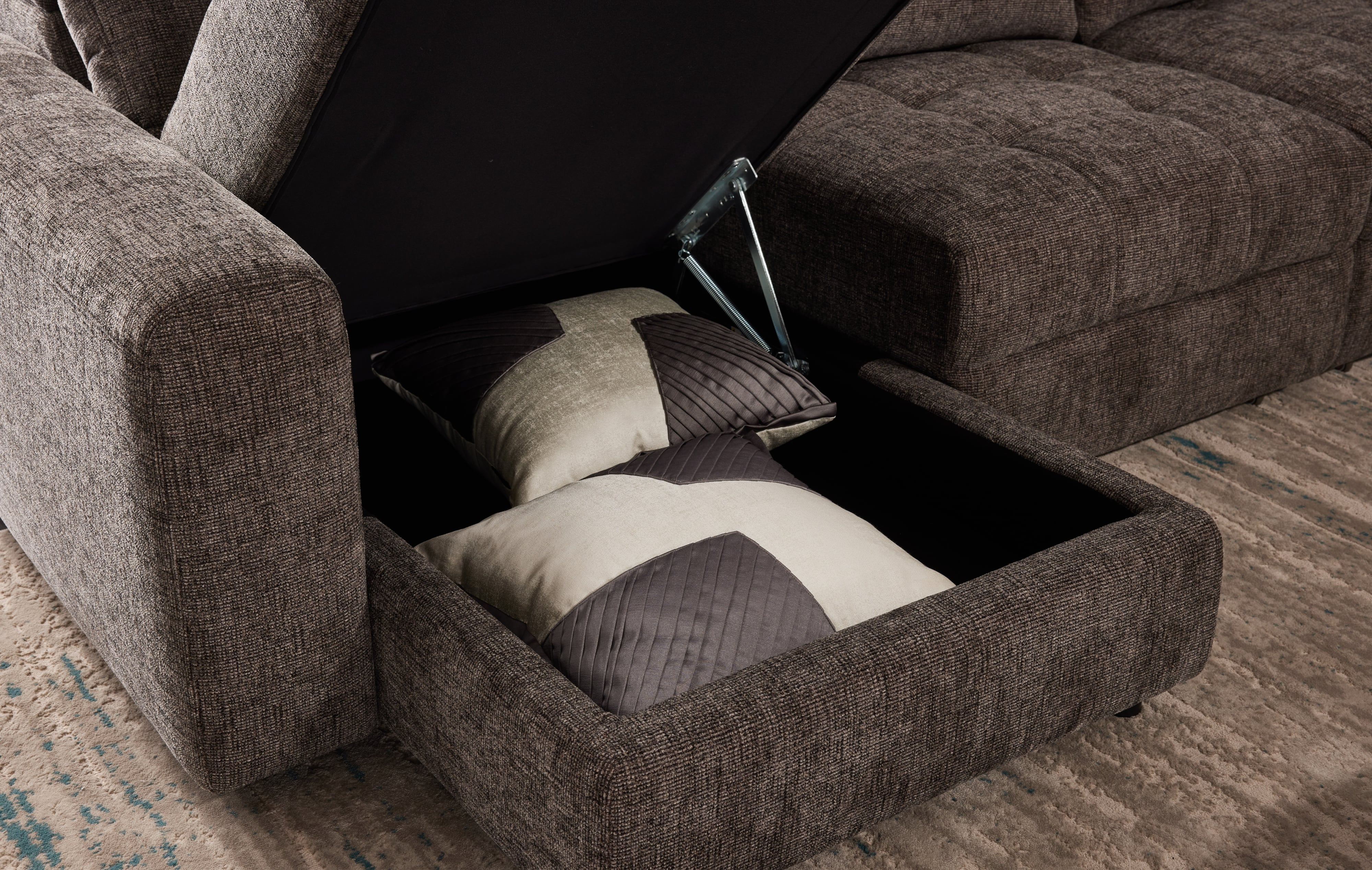 7pc Slider Sectional