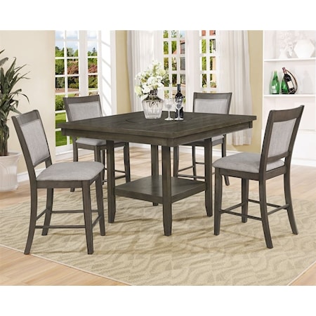 Counter Height Table and Chair Set