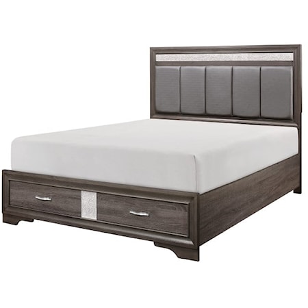 CA King  Bed with FB Storage