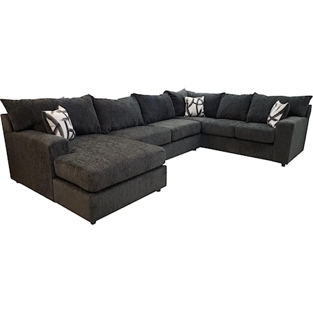 LAF Chaise 3pc SECTIONAL