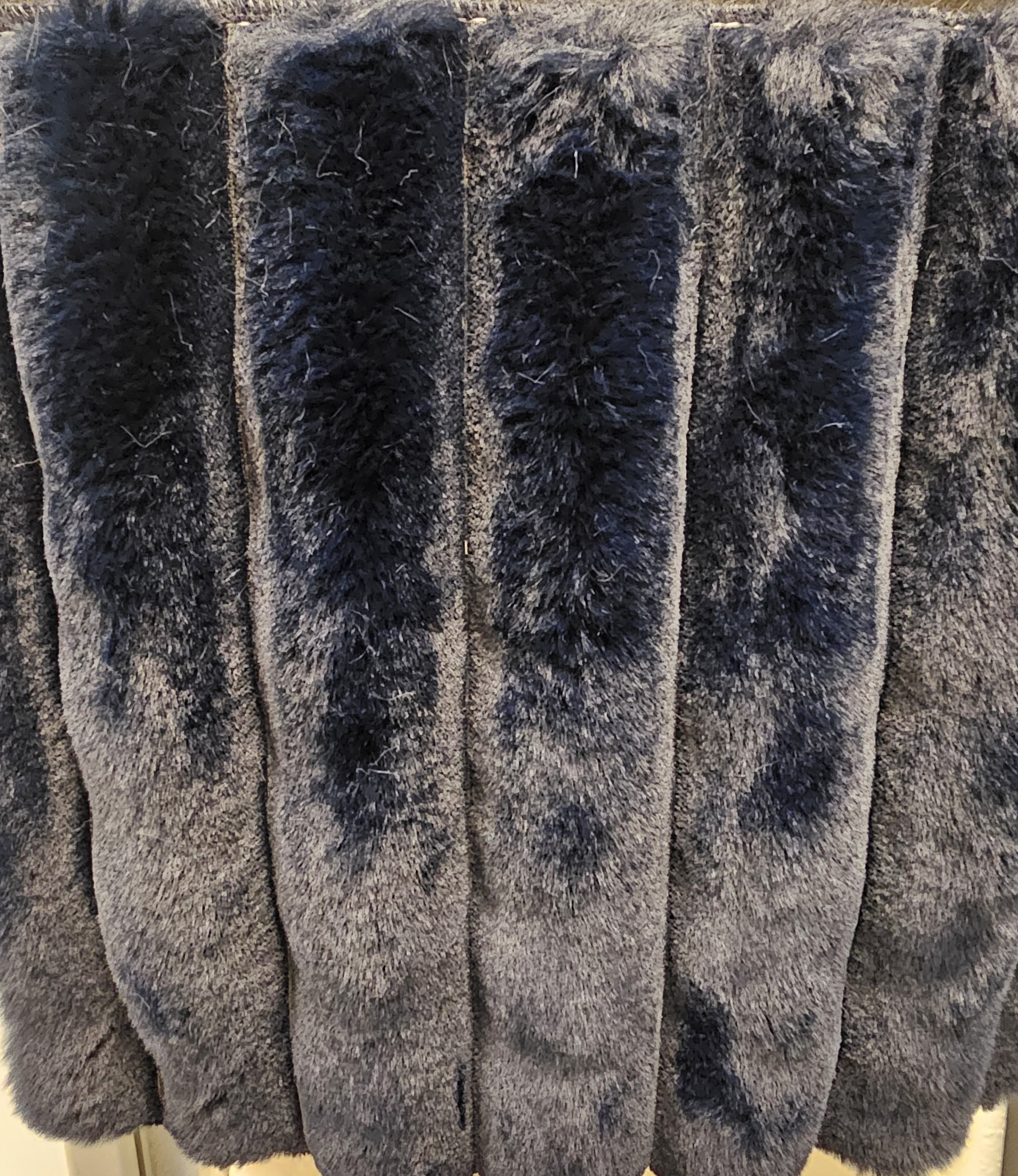 Phoenix Custom Furniture Biggie BIGGIE Double Chaise Mondo Gun Metal