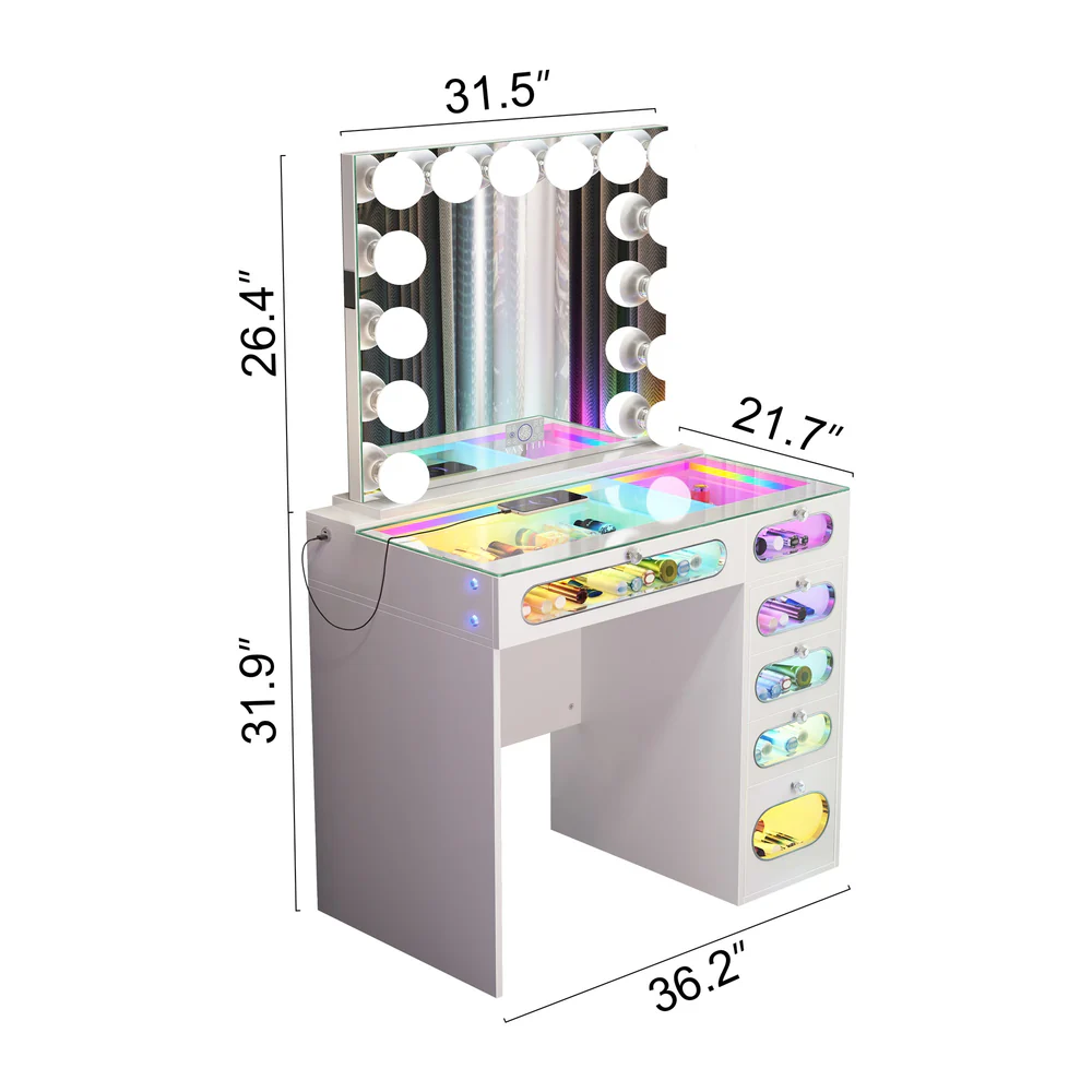 Pricilla Medium Vanity Set