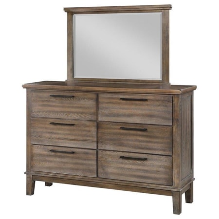 Dresser and Mirror