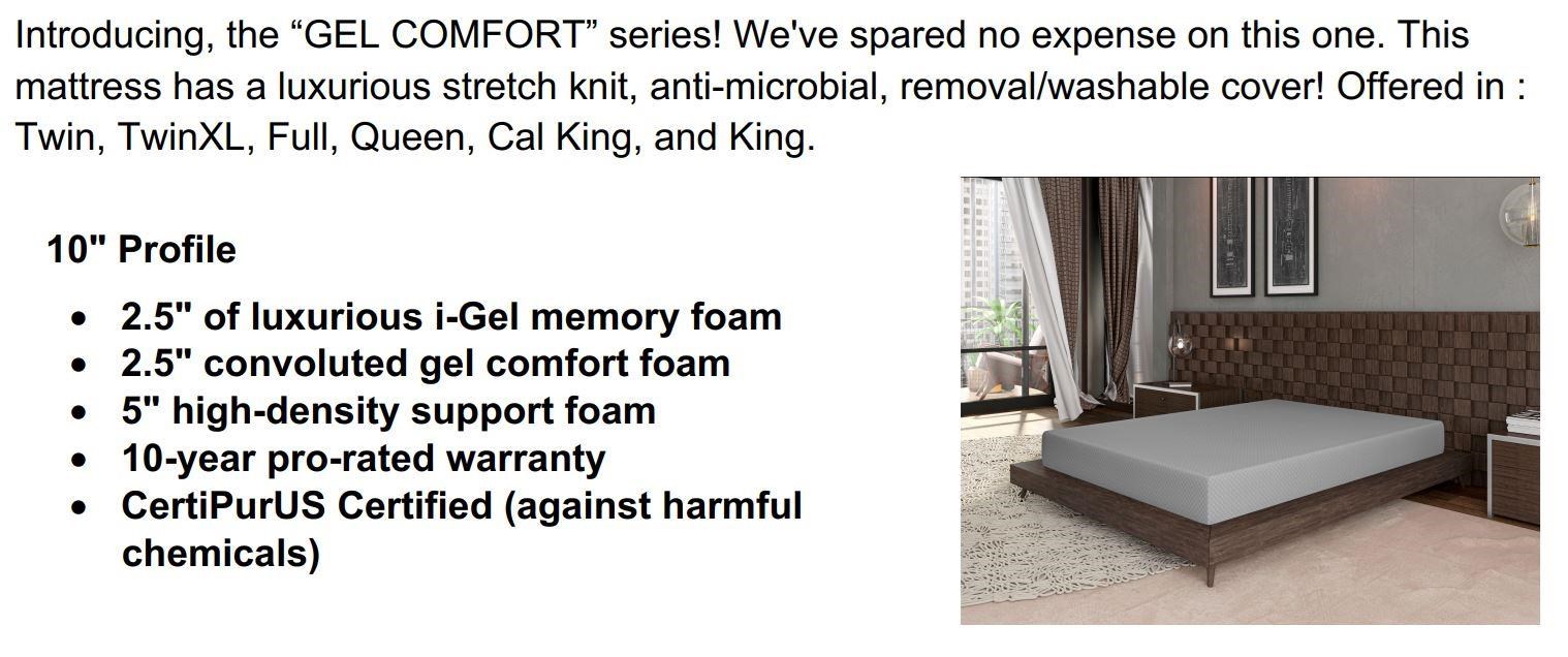 10 inch Queen Mattress