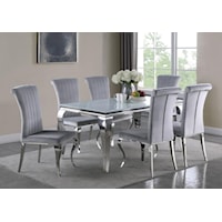 Glam Table Set 7pc
