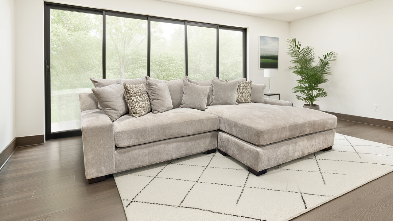 Dream Seating - Memory Foam - 2pc Sectional