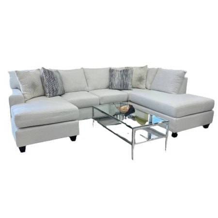 Sectional REV SATISFACTION IVORY SHAKE LUNAR