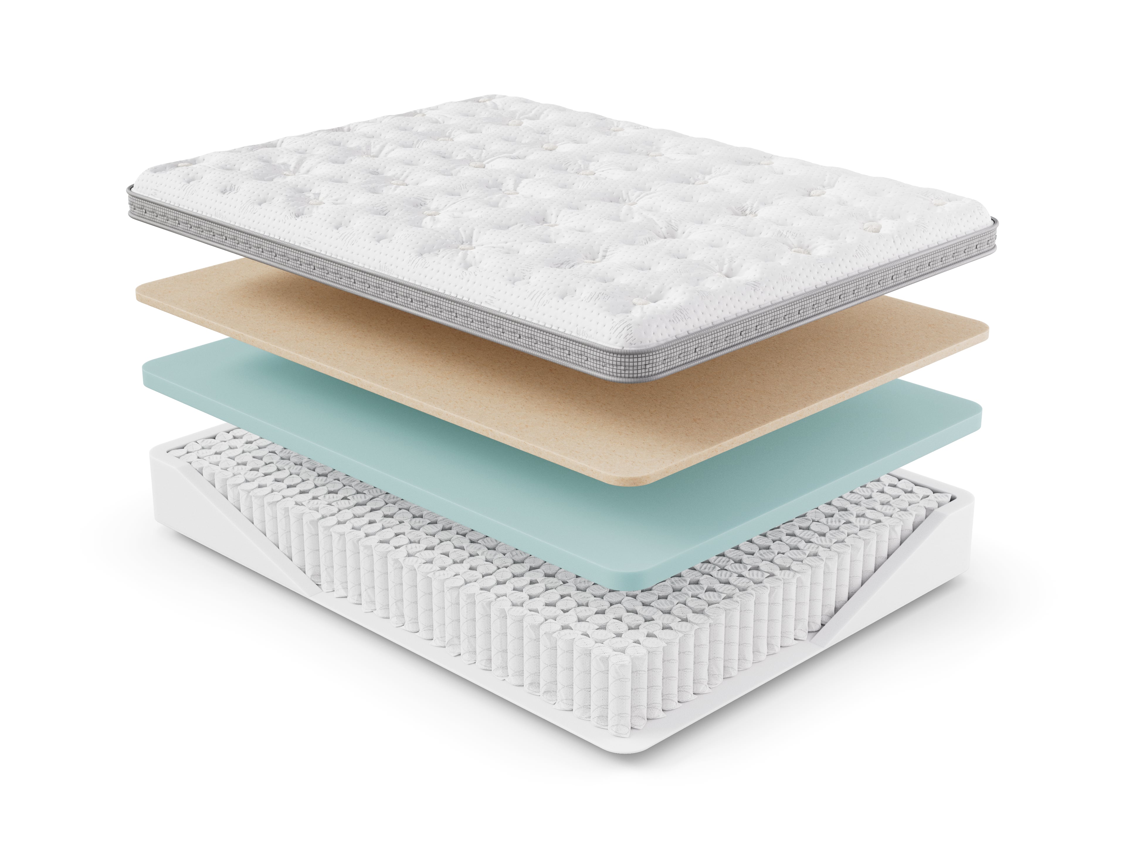 Hand Tufted 14in East King Mattress