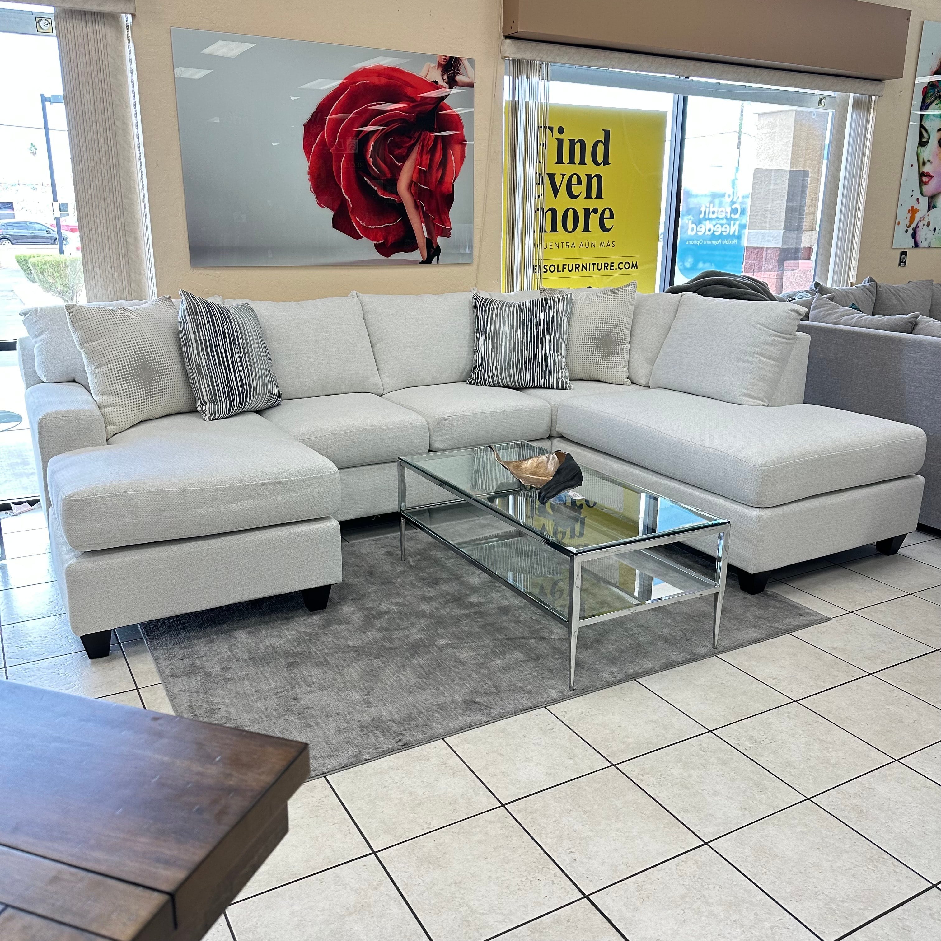 Sectional REV SATISFACTION IVORY SHAKE LUNAR