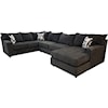 Phoenix Custom Furniture Austin RAF CHAISE 3PC SECTIONAL