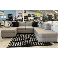 View 3PC LAF Bump Double Chaise