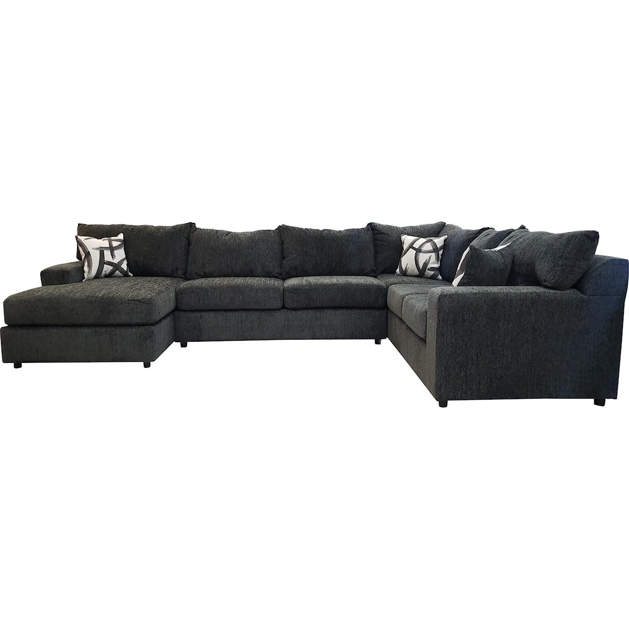 Phoenix Custom Furniture Austin LAF Chaise 3pc SECTIONAL