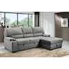 Primo International Guiseppe Guiseppe Sleeper Sectional With Storage