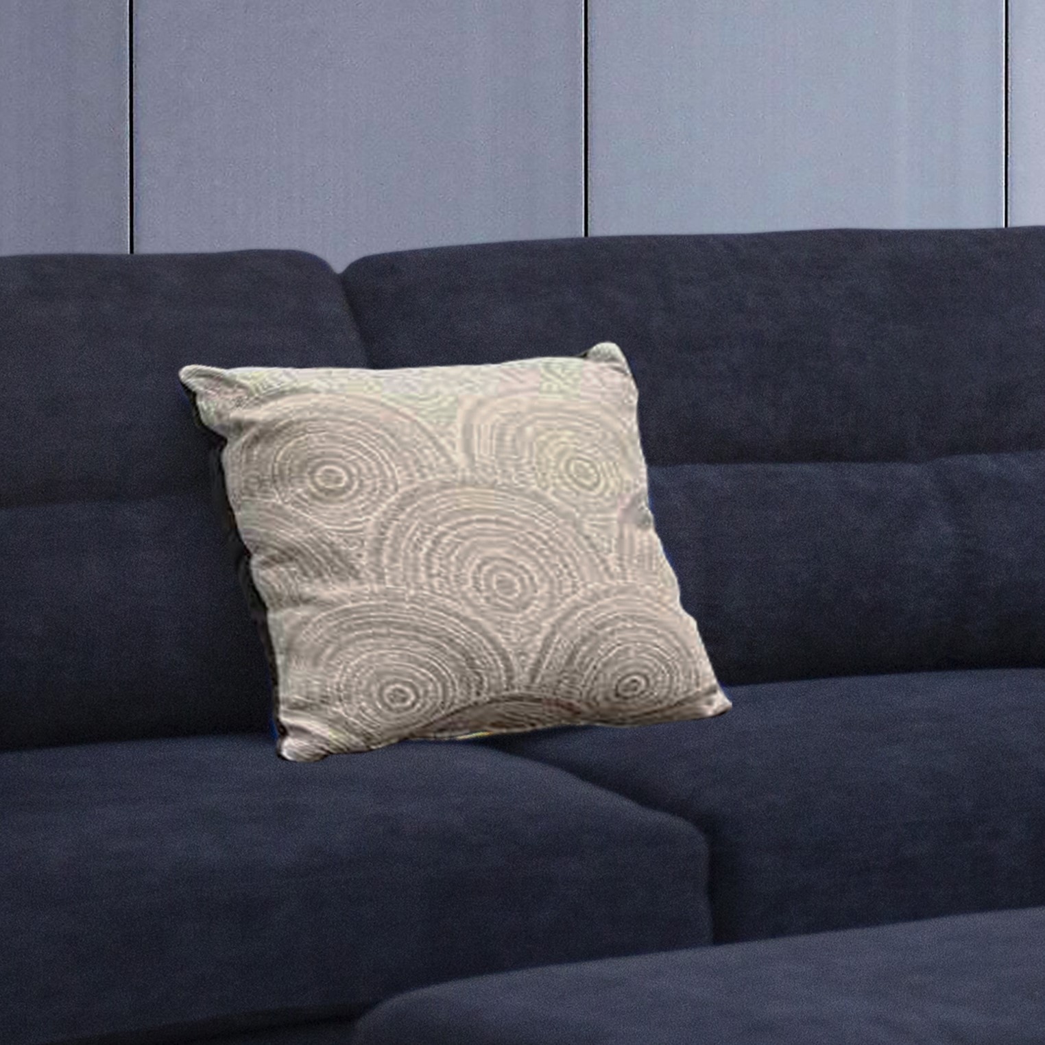 103.5" Black sectional with FREE ottoman