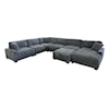 Elements International Arizona 7-Piece Sectional Sofa