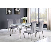Glam Table Set 5pc